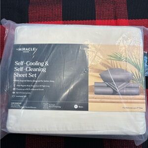 Miracle Self-Cooling & Self-Cleaning Sheet Set - Cream